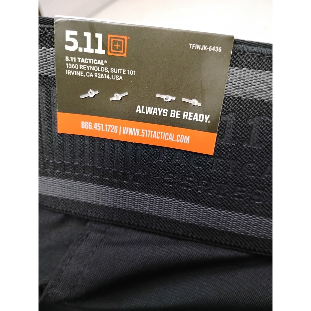5.11 Tactical 74326 Men's Twill PDU Cargo Class B Pants Black Size 44 Unhemmed - Picture 6 of 9